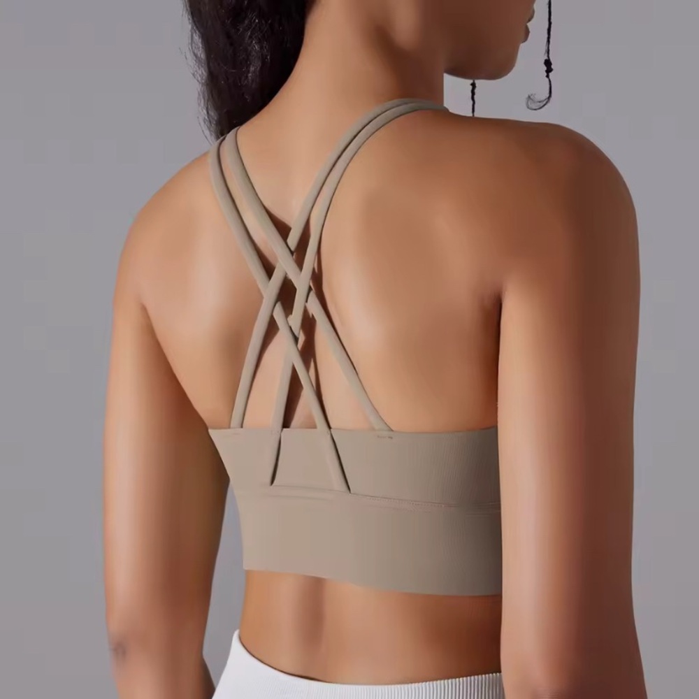 🌿 Cocoa Tan Sports Bra